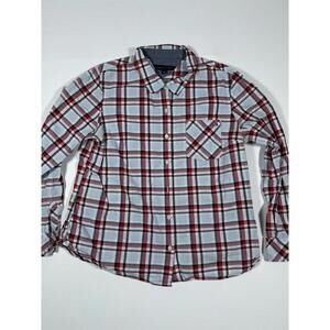 Tommy Hilfiger Men's Large Plaid Button-Up Shirt